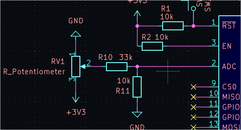 potentiometer schematic