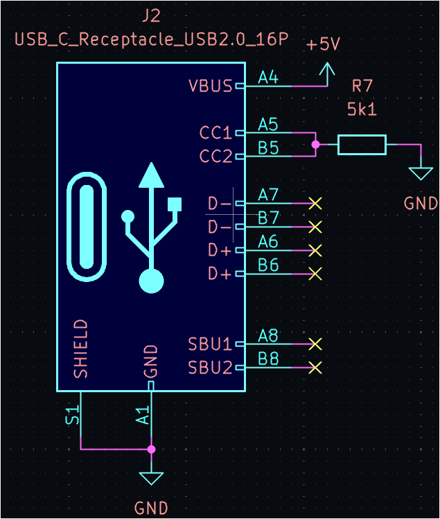 USB-C schematic